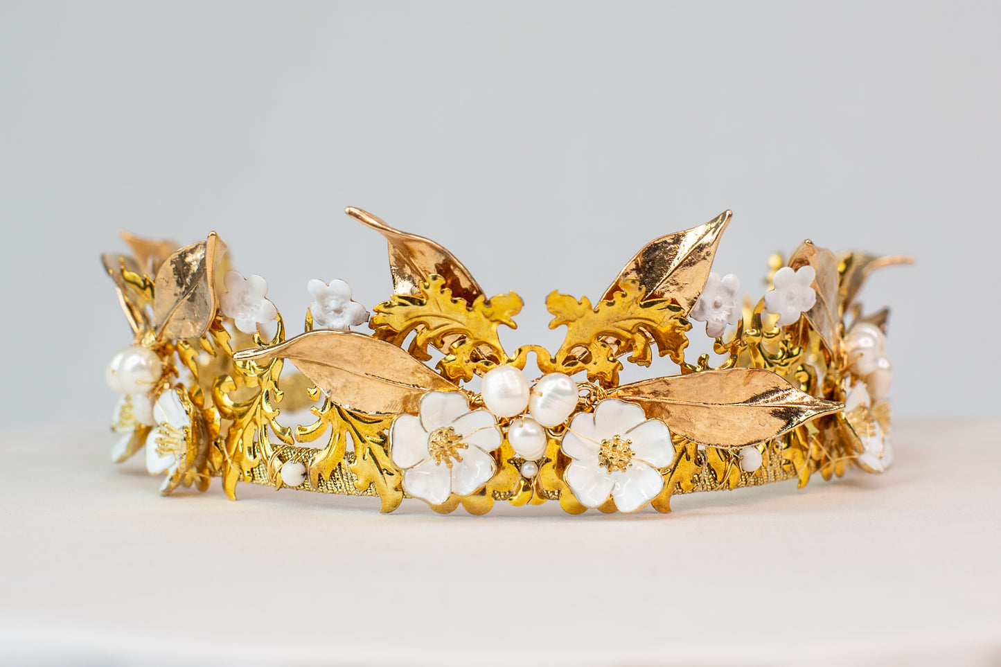 Floral symphony tiara