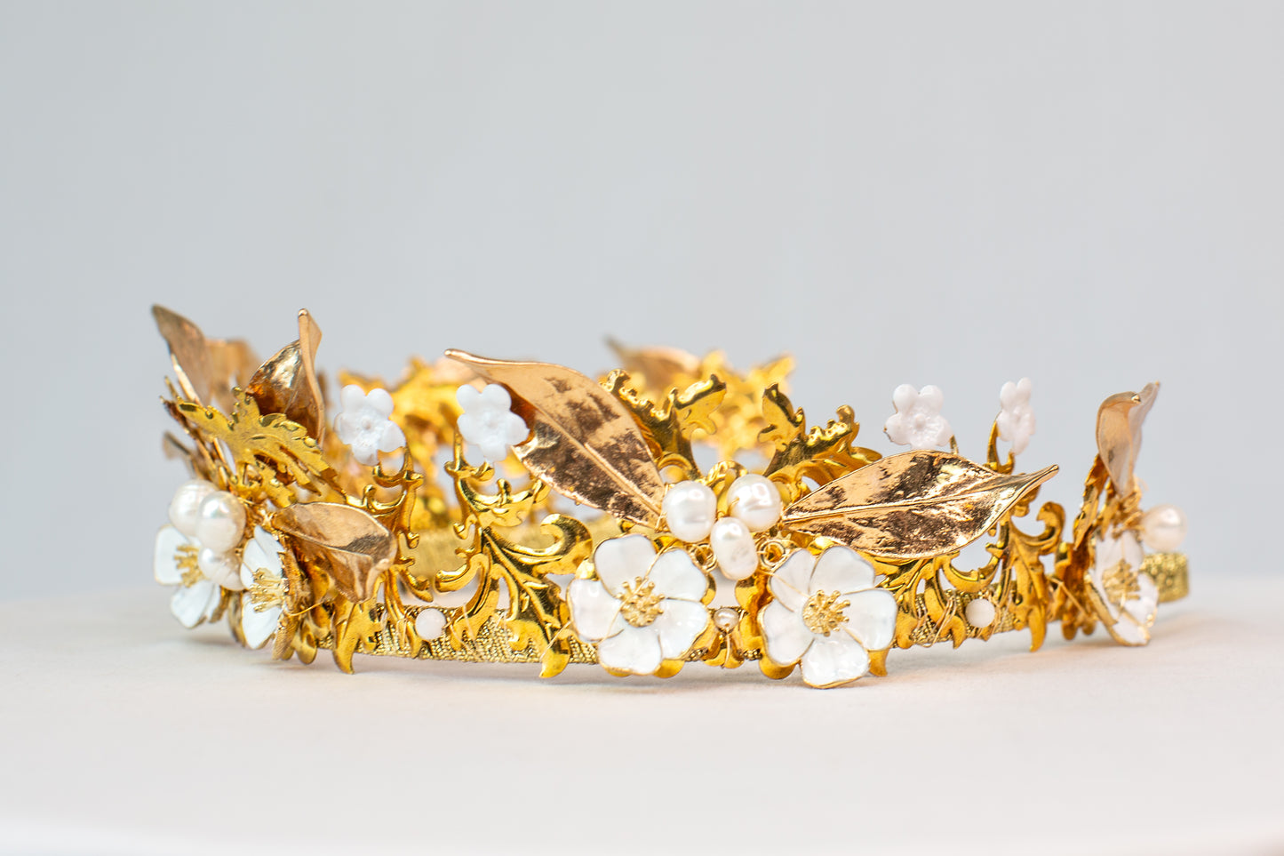 Floral symphony tiara