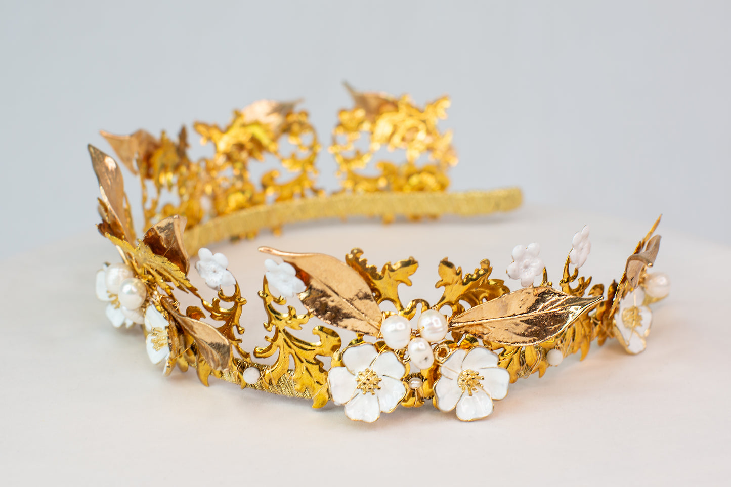 Floral symphony tiara